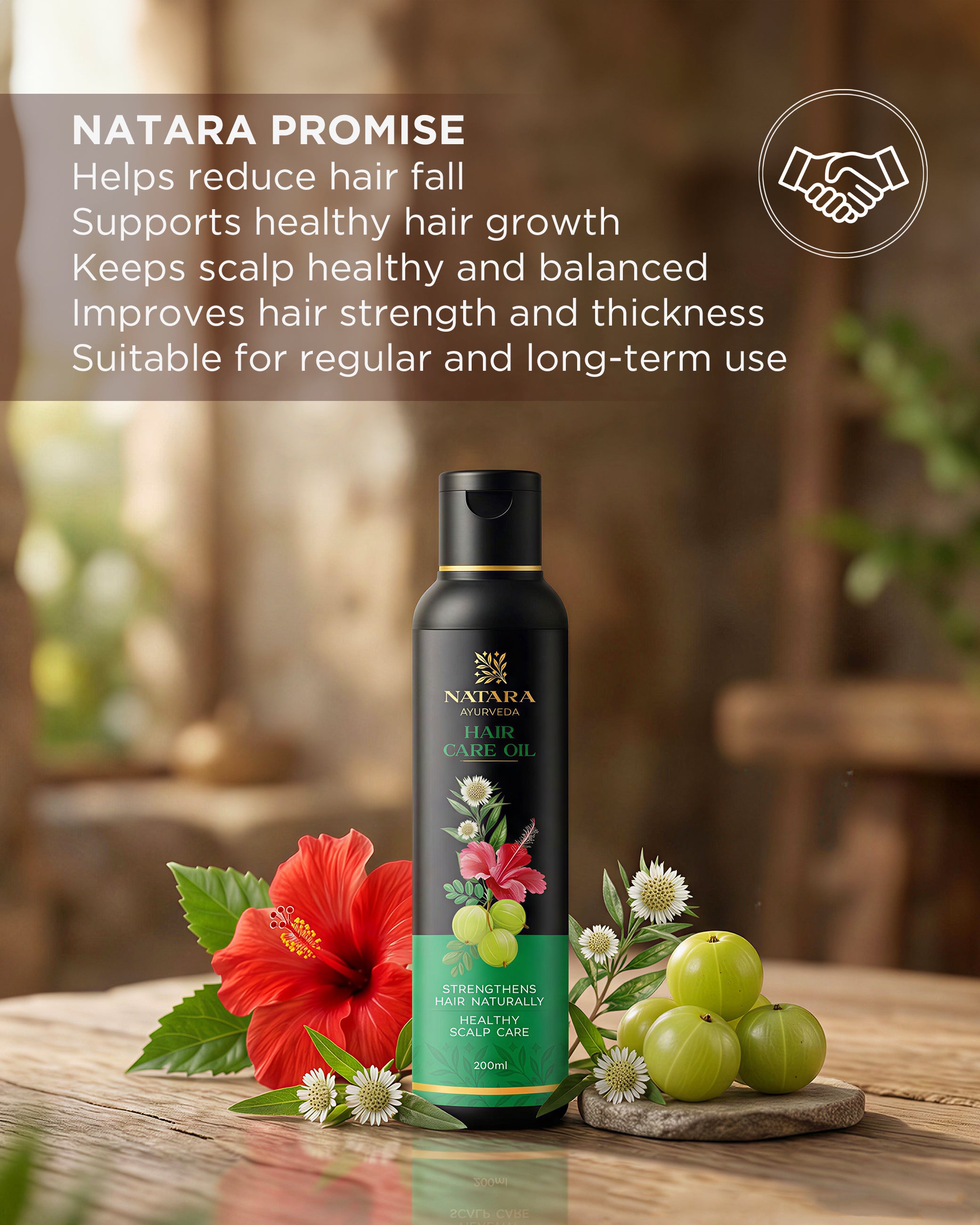 Natara Hair & Skin Care Combo (200mlx2)
