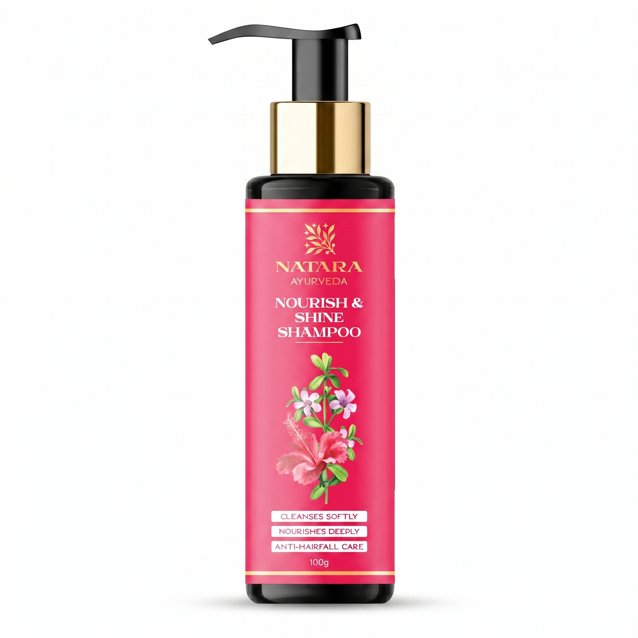 Natara Nourish & Shine Shampoo 100g