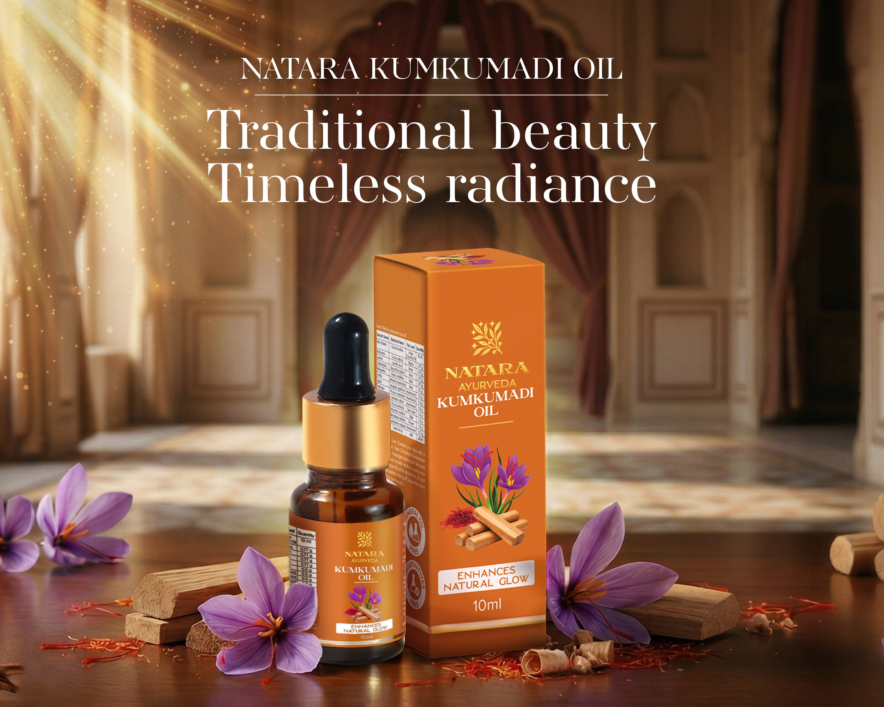 Natara Kumkumadi Oil (10ml)